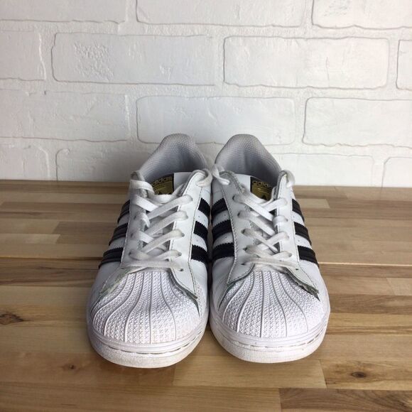 ADIDAS Superstar sneakers size 3 white sports shoes - Picture 5 of 11
